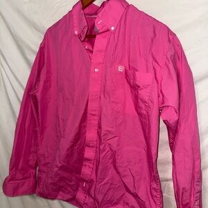 Cinch Men's Vibrant Pink Shirt